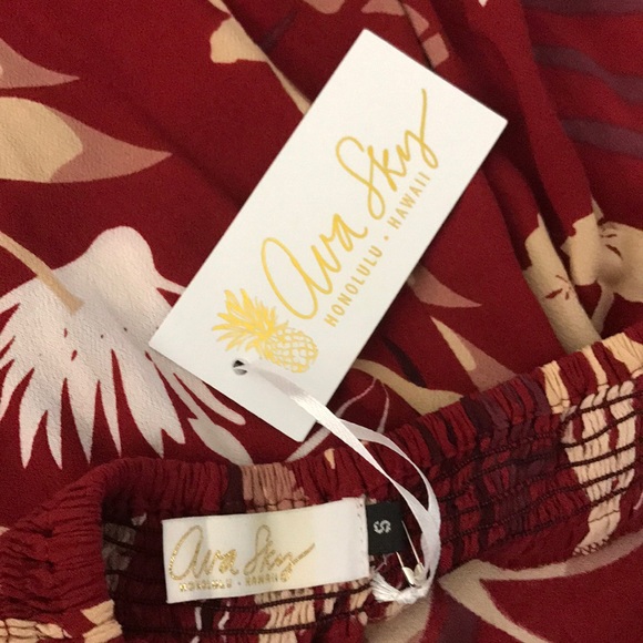 *SOLD* Ava Sky Dress Blaze Red (Fighting Eel) NWT - Picture 6 of 7